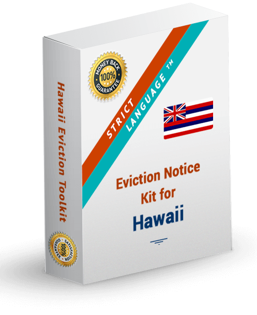 Hawaii Strict Language Eviction Notice Kit