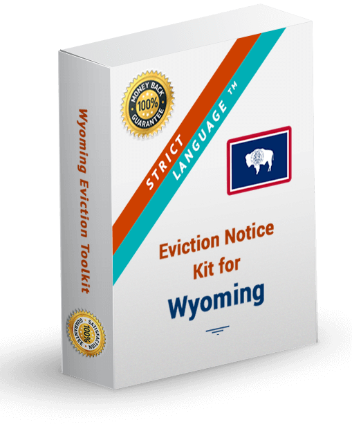 Wyoming Strict Language Eviction Notice Kit