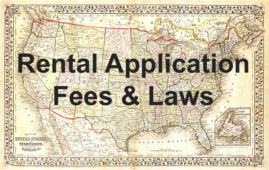 Rental Application Fees and Laws - All 50 States