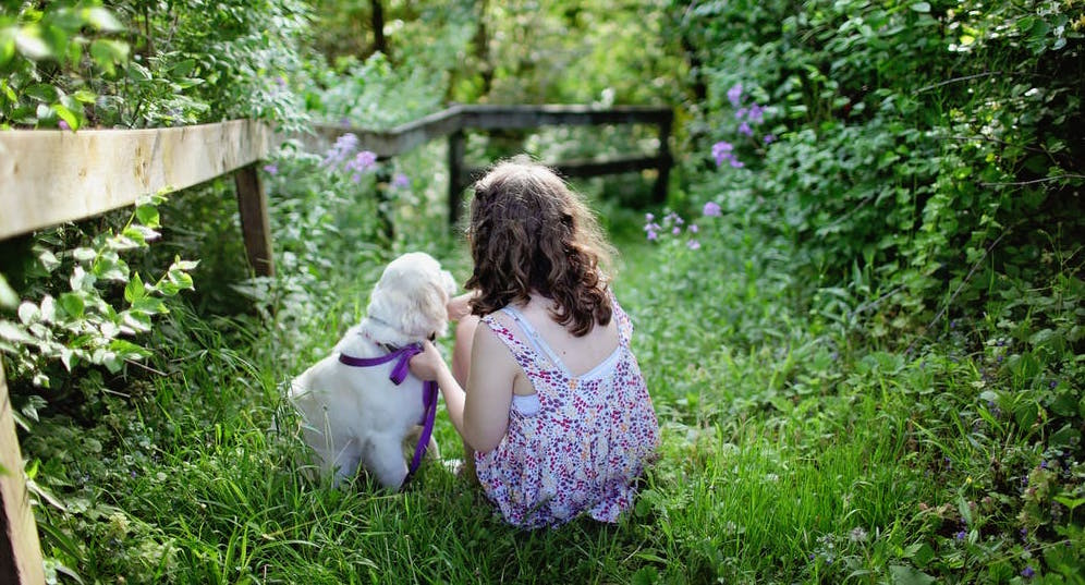 Child with Emotional Support Animal