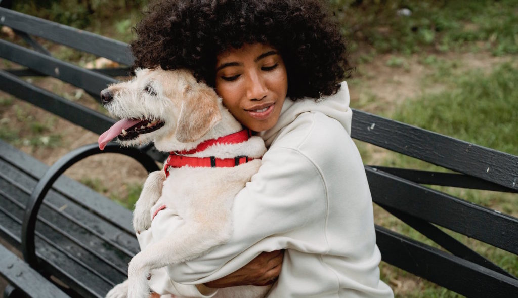 Emotional Support Animal - Dog Providing Mental Health Support