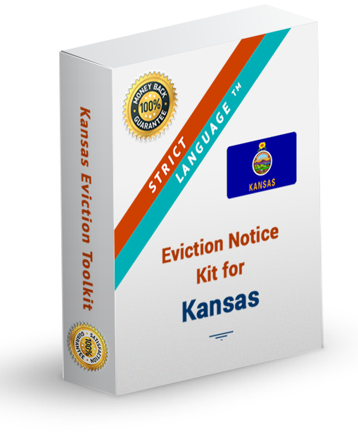 Kansas Strict Language Eviction Notice Kit